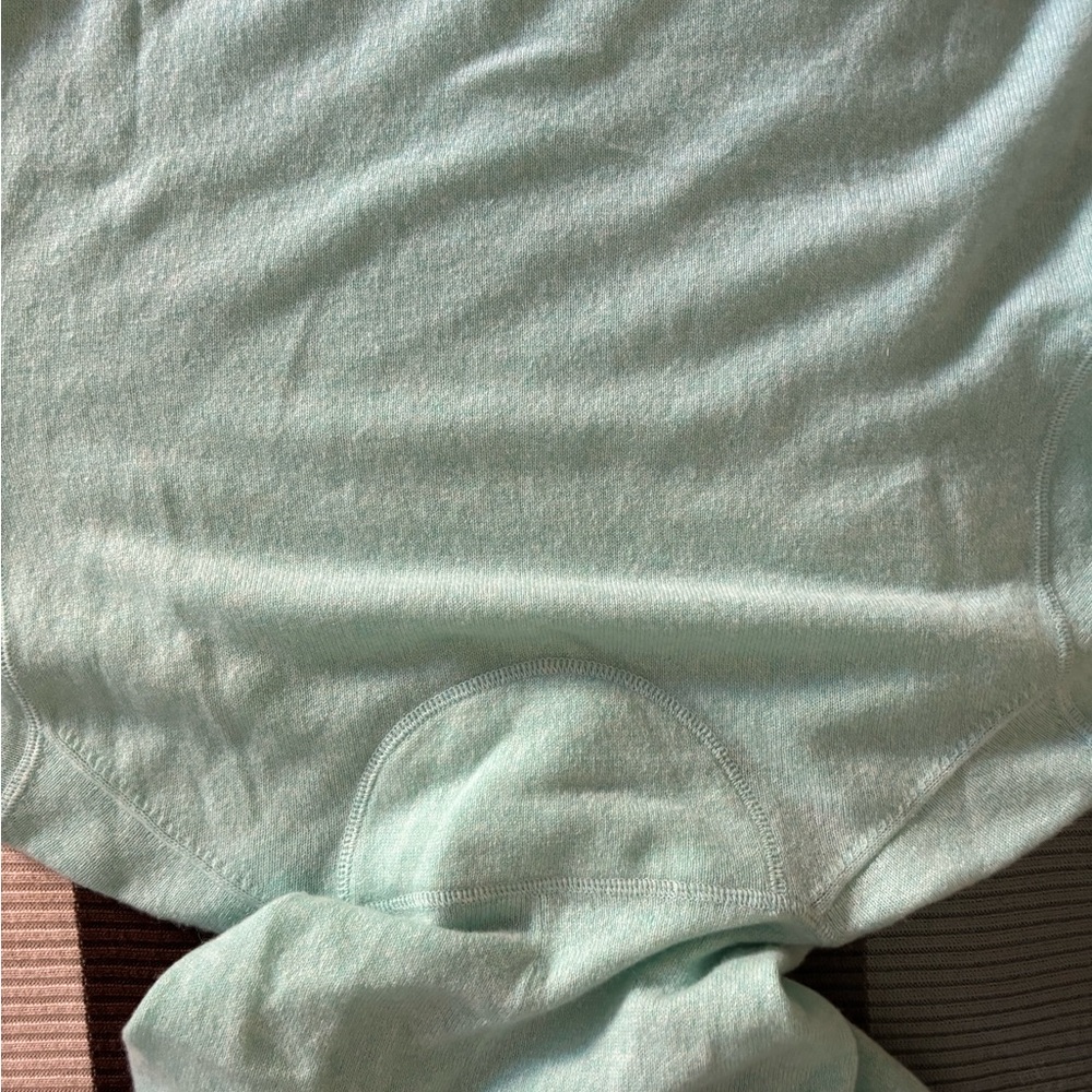 Ralph Lauren RLX Cashmere Light Blue/ Green Men's Sweater Hoodie - Picture 12 of 16